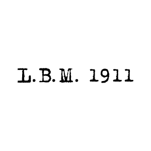 L.B.M.1911（エルビーエム1911）